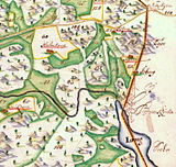 Segeltorp med omgivning, 1703