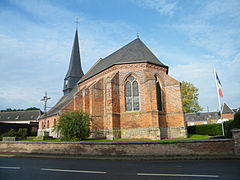 Chevet de l'église.