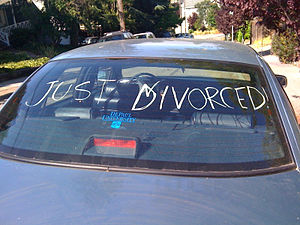 LOL Just divorced. And no, that's not my car.
