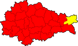 Kastorenskij rajon – Mappa