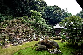 吉良義央が作らせた庭園