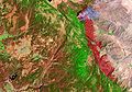 Colorado wildfires as viewed from space by Landsat 7