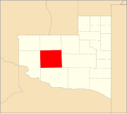 Location of Limay Mahuida Department within La Pampa Province