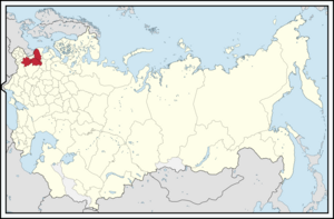 Литовское генерал-губернаторство на карте