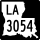 Louisiana Highway 3054 marker