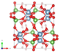 mit Blickrichtung parallel zur c-Achse