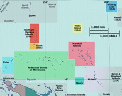 Utwe is located in Micronesia