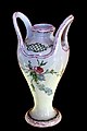 Baluster vase with handles