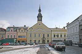 Ottokar II van Bohemenplein in Vysoké Mýto