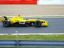 Photo de la Jordan EJ14 de Nick Heidfeld en Belgique