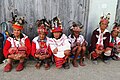 Ifugao people in their traditional clothing