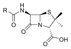 Molekulo de Penicilino