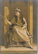 Maria Heller als König Salomo, 1816