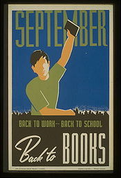 WPA poster, 1940 September WPA poster.jpg