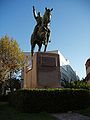 Estatua a Simón Bolívar en C/ Duque de Nájera