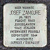 Stolperstein Am Weingarten 10 Zamojre Josef