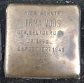 Stolperstein für Irma Voos (Heumarkt 47)