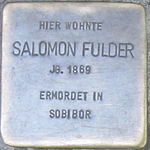 Stolperstein für Salomon Fulder (Ludwigstraße 23 a)
