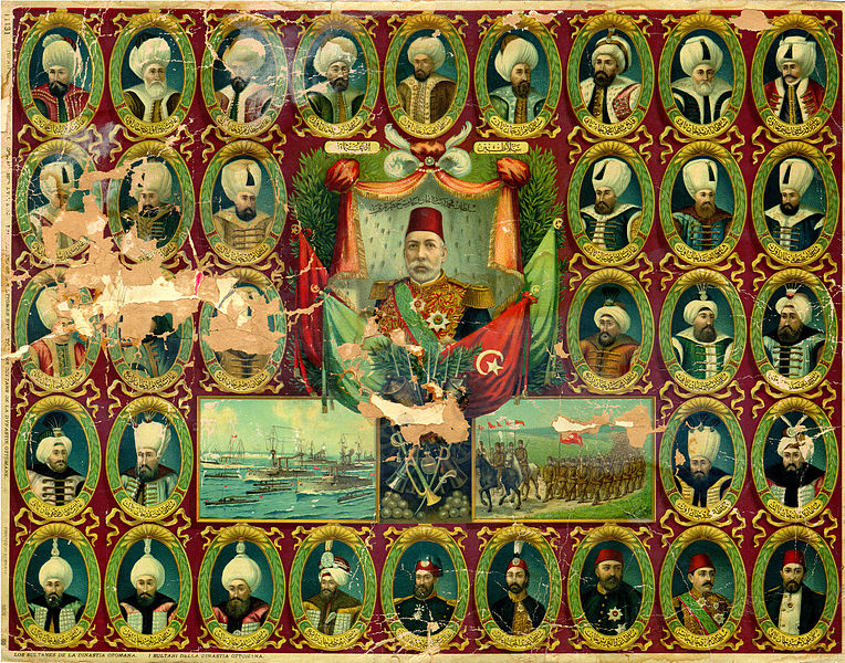 Dosya:Sultans of the Ottoman Dynasty.jpg