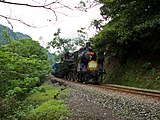 TRA steam logo CK124 running on the Pingsi Line