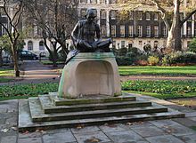 Gandhi statue Tavistock Square Gandhi Monument2.JPG