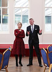 Sophie at the Titanic Hotel in Belfast in 2018 The Countess of Wessex, Titanic Belfast, 2018 (5).jpg
