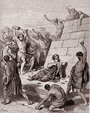 The Death of Stephen by Gustave Doré