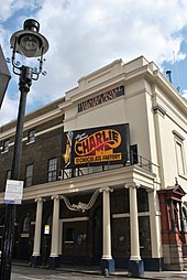 Theatre Royal, Drury Lane in the West End. Opened in May 1663, it is the oldest theatre in London. Theatre Royal 20130408 023.JPG