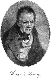 Illustration of Thomas De Quincey