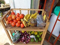 Tomates et bananes