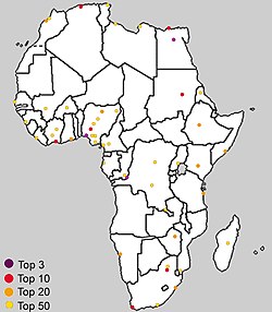 Marile oraşe ale Africii.