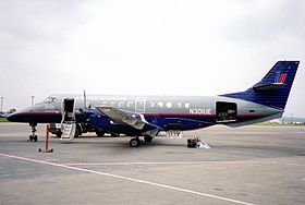 Un Jetstream 41 de United Express, similaire à celui impliqué dans l'accident.