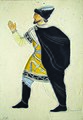 Viktor Rindin (1902-1974) Costume for the Zakaria Paliashvili opera 'Abesalom and Eter'