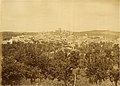 Vista da cidade de Guimarães, álbum de viagem da imperatriz