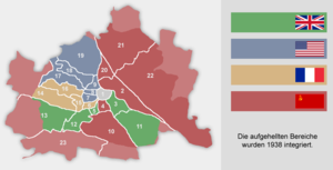 карта Вены с 45 по 55