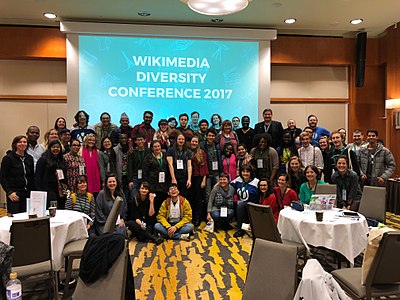 Vi organiserade vår första internationella konferens i november; Wikimedia Diversity Conference.