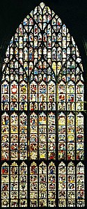 Большое Восточное окно, «Апокалипсис» (1405—1408) в перпендикулярном стиле