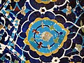 Мозаичное панно XIV века на куполе мавзолея Тюрабек-ханым, — фрагмент