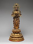 勢至菩薩立像（江戸時代　17世紀から18世紀　メトロポリタン美術館所蔵）