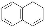 Strukturformel von 1,2-Dihydronaphthalin