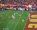 Fred Davis takes a pass into the endzone against UCLA