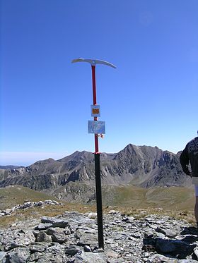 Vue du pic de la Fossa del Gegant.