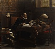 アブラハム・オルテリウス（16世紀の地図製作者）(1887) プランタン＝モレトゥス博物館蔵