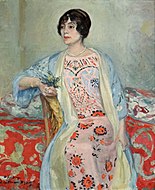 "Portrait de Madame Marie-Marguerite Brocq"(1920)