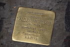 Stolperstein für Alois Andritzki vor der Dresdner Hofkirche