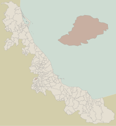 Alpatláhuac – Mappa