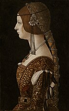 Портрет Бјанке Марије Сфорца, једна од његових најпознатијих слика (око 1493)