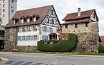 Gasthaus Zur Freiheit, Römerhof mit Resten der Stadtmauer