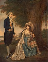 Мистер и миссис Фрейзер, ок. 1785–90