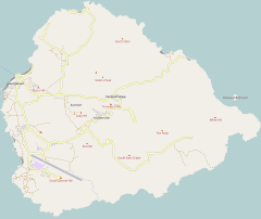 Mapa lokalizacyjna Wyspy Wniebowstąpienia